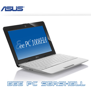 Asus Eee PC Seashell 1008HA Netbook