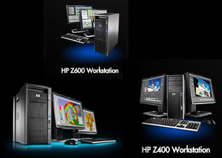 HP Z800, Z600 and Z400 Workstations