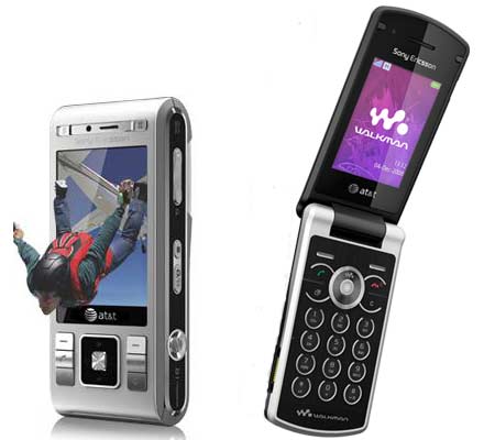 AT&T Sony Ericsson Phones