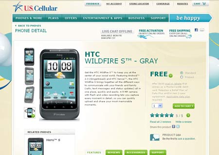 Htc+wildfire+s+review+us+cellular