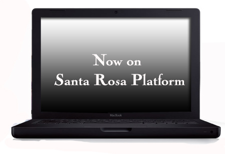 Apple MacBook on Santa Rosa Platform