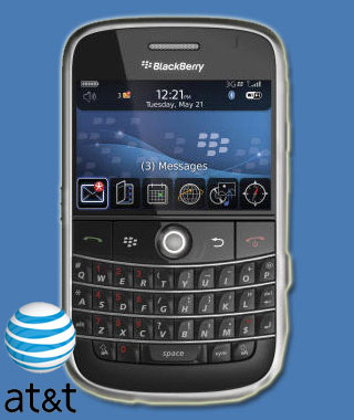 BlackBerry Bold, AT&T logo