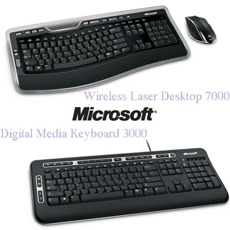 Microsoft keyboards and mouse
