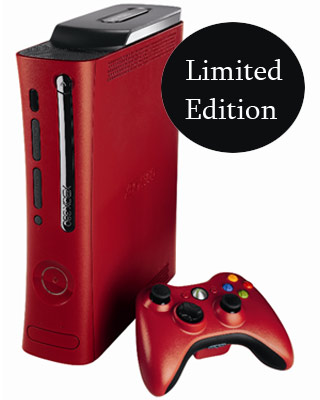 Red Xbox 360 Resident Evil Console