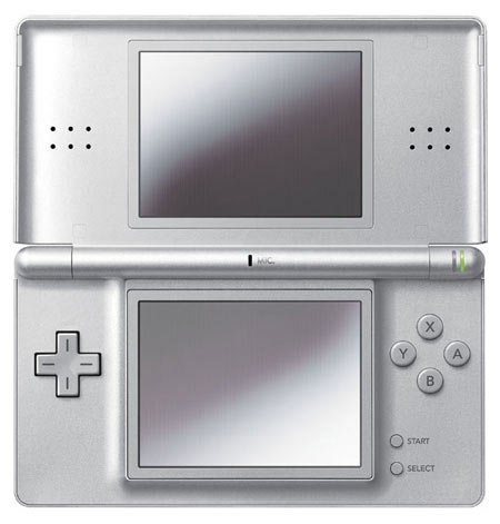 Silver Colored Nintendo DS
