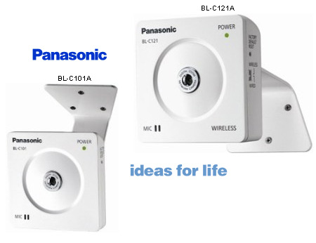 Panasonic BL-C101A and BL-C121A Network Cameras