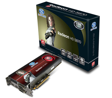 Saphire Radeon HD 5870 Video Card