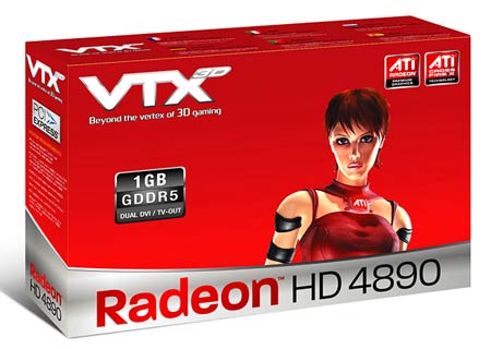 Vertex HD4890 Graphics Card