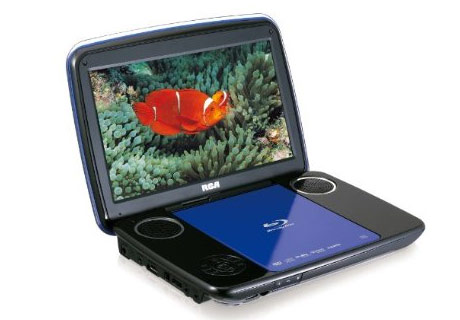 RCA BRC3108 portable Blu-ray player integrates 10-inch LCD - TechGadgets