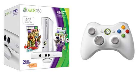 Family Fun Playing the Xbox 360 Special Edition 4GB Kinect Family Bundle